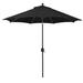 Arlmont & Co. Rudisill 9 Ft Auto Tilt Aluminum Umbrella w/ LED Lights & Sunbrella Fabric | 108 W x 108 D in | Wayfair