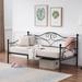 17 Stories Korecky Twin Metal Daybed Metal in Black | 39 H x 41 W x 78 D in | Wayfair BBB9C7199CB843EEB193A9695F2F589D