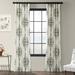 Bungalow Rose Mcclenton Printed Cotton Curtains for BedRoom Darkening Curtains for Living Room Large Window Single Panel | 96 H in | Wayfair