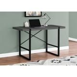 "Computer Desk / Home Office / Laptop / 48""L / Work / Metal / Laminate / Grey / Black / Contemporary / Modern - Monarch Specialties I 7660"