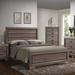 Loon Peak® Zayd King Standard Bed Wood in Brown | 53 H x 85 W x 79 D in | Wayfair 38BB866D966549779C9DFA8DBCAE8466