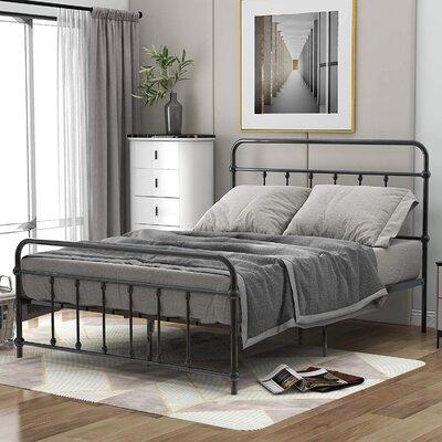 Full Size Metal Platform Bed W, Wayfair Full Size Bed Frame With Headboard