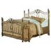 Astoria Grand Amandari Open-Frame Headboard and Footboard Metal in Brown/Yellow | 52.5 H x 76 W in | Wayfair ASTG6412 34770060