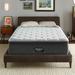 King 15.25" Innerspring Mattress - Beautyrest Silver BRS900 Plush Pillow Top | 74.5 H x 38 W 15 D in Wayfair 700810108-1060