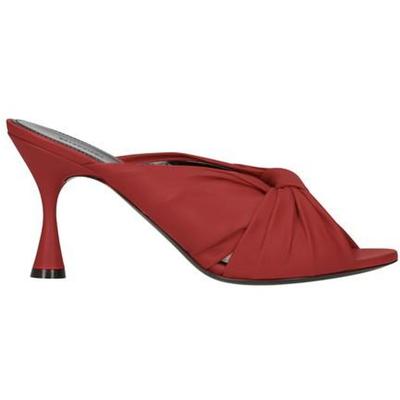 Drapy Sandal Red - Balenciaga Heels on | AccuWeather Shop