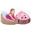 Dromoon-Chaise pouf de taille moyenne pour enfant lit pour dormir siège pliant portable canapé