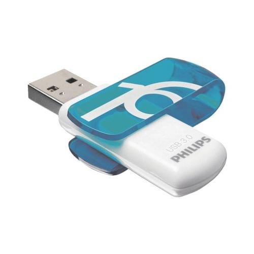 USB-Stick 3.0 »Vivid 16 GB« blau, Philips, 1.8×1.1×5.8 cm