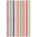 White 36 x 0.25 in Indoor/Outdoor Area Rug - Dash and Albert Rugs Summer Striped Handmade Flatweave Indoor/Outdoor Area Rug | Wayfair DA1631-35