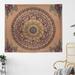 Bungalow Rose Polyester Center Medallion Tapestry Polyester in Black/Brown | 50 H x 57.5 W in | Wayfair 124D2E2089AB4F9DBFB2AF9E35DAB579