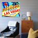 Latitude Run® Las Vegas Welcome Sign, Las Vegas Nevada - Wrapped Canvas Photograph Print Canvas, Solid Wood | 20 H x 1.5 D in | Wayfair