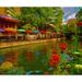 Latitude Run® San Antonio Riverwalk, San Antonio Texas - Wrapped Canvas Photograph Print Canvas, Solid Wood | 20 H x 1.5 D in | Wayfair