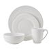 Mikasa Indira Chip Resistant 16-Piece Dinnerware Set, Service For 4 Bone China/Ceramic in White | Wayfair 5280363