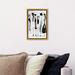 Art Remedy Fashion & Glam Greyscale Lineup Outfits - Graphic Art Print Canvas in Black/Gray | 15.5 H x 10.5 W in | Wayfair 31427_10x15_CANV_PSGLD