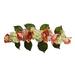 Primrue 32" Magnolia Hydrangea Swag in, Red Silk | 32 H x 6 W x 7 D in | Wayfair C79C408842A14557A4317F876067FC3A