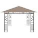 Red Barrel Studio® Gazebo Outdoor Canopy Wedding Tent Patio Pavilion w/ Mosquito Net Metal/Steel/Soft-top in Gray | Wayfair