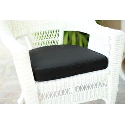 Black Single Chair Cushion- Jeco Wholesale FS017-CS