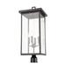 Millennium Lighting Barkeley 30 Inch Tall 4 Light Outdoor Post Lamp - 2604-PBZ