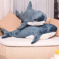 Oreiller en peluche requin pour enfants oreiller de couchage populaire jouet de compagnon de