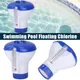 Distributeur de chlore flottant pour piscine, avec thermomètre, désinfection, pompe à applicateur