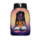 QPYYBR Afro Girl Backpack Princess with Crown Children School Bags for Teenager American Africa Black Girls School Backpack Kid Bookbag