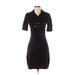 INC International Concepts Casual Dress - Mini: Black Dresses - Women's Size P