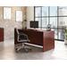 "Affirm 72"" x 30"" Cherry Commercial Office Desk - Sauder 426279"