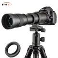 JINTU-Téléobjectif Zoom Manuel pour Nikon Appareil Photo Al 420-800mm F/8.3-16 D7100 D80 D90