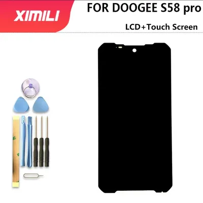 Doogee – ensemble écran tactile LCD S58 PRO 5.71 pouces avec outils 100% Original