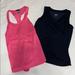 Nike Tops | 2 Nike Workout Tops | Color: Black/Pink | Size: S