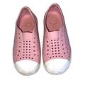 J. Crew Shoes | Guc Jcrew Crew Cuts Rubber Girls Shoes 27 Pink | Color: Pink/White | Size: 10g