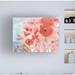 Winston Porter Poppy Field 3 by Sheila Golden - Wrapped Canvas Painting Print Canvas in Orange/Pink | 14 H x 19 W x 2 D in | Wayfair