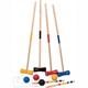 WDK Partner - CR-4S - Krocket-Set für 4 Spieler - Holz