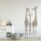 Autocollants muraux girafes pour décor de chambre d'enfant ensemble de 3 girafes en vinyle pour