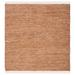 Brown 84 x 0.39 in Area Rug - Bay Isle Home™ Handmade Flatweave Area Rug Leather/Cotton | 84 W x 0.39 D in | Wayfair