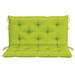 Winston Porter Bench Cushion Water Repellent Outdoor Seat Cushion Pad Oxford Fabric Polyester in Green | 2.8 H in | Wayfair