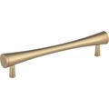 Elements by Hardware Resources 128 Mm Center-To-Center Satin Bronze Sedona Cabinet Pull Metal in Brown | 6 H x 0.375 W x 1.25 D in | Wayfair 600SBZ