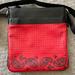 Coach Bags | Coach Red Paisley Crossbody/Shoulder Bag | Color: Black/Red | Size: Os