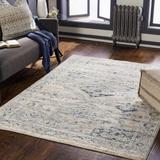 Layhill 8'10" x 13'1" Traditional Updated Traditional Farmhouse Cream/Denim/Medium Gray/Navy/Gray/Light Beige/Rust/Brick Red/Rust/Peach Area Rug - Hauteloom