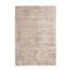 Tapis moderne en soie beige clair 200x290 cm