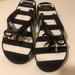 Kate Spade Shoes | Kate Spade Wedges Sandals Light Weight | Color: Black/White | Size: 8