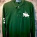 Polo By Ralph Lauren Shirts | Men’s Polo Ralph Lauren Big Pony Long Sleeve Shirt | Color: Green/White | Size: L