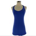 Lululemon Athletica Tops | Lululemon Blue Racer Back Light Weight Tank Top | Color: Blue | Size: 4