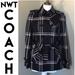 Coach Jackets & Coats | Nwt-Coach Double Breasted Peacoat-Lightweight-S | Color: Black/Tan | Size: S