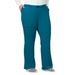 Plus Size Women's Jockey Scrubs Women's Favorite Fit Pant by Jockey Encompass Scrubs in Caribbean (Size 3X(24W-26W))