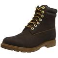 Timberland Herren 6 Inch WR Basic Stiefel, Dark Brown Nubuck, 39.5 EU