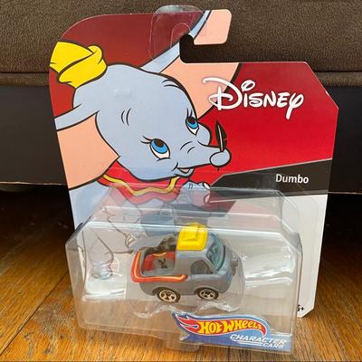 Disney Toys | Disney Hot Wheels Dumbo Car | Color: Gray/Yellow | Size: Os