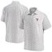 Men's Tommy Bahama White Texas Rangers Baja Mar Short Sleeve Button-Up Shirt