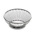 Alessi Round Wire Basket, Metal in Gray | 2.17 H x 9.65 D in | Wayfair 826/24