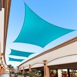 Royal Shade 10' x 10' Square Shade Sail in Green/Blue | 120 W x 120 D in | Wayfair rs-TAPS10-16