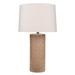 Dakota Fields Payton 26" Oatmeal Table Lamp Ceramic/Linen | 26 H x 16 W x 16 D in | Wayfair D4446E594EFB4926B1C5F1FF9735F20D